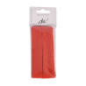SACHET DE 6 / RUBAN BIAIS 2 CM. X 4 M. COQUELICOT